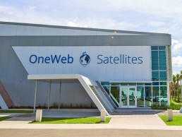 one-web satellites building