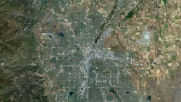 Airbus 1.5m satellite imagery over Denver, Colorado